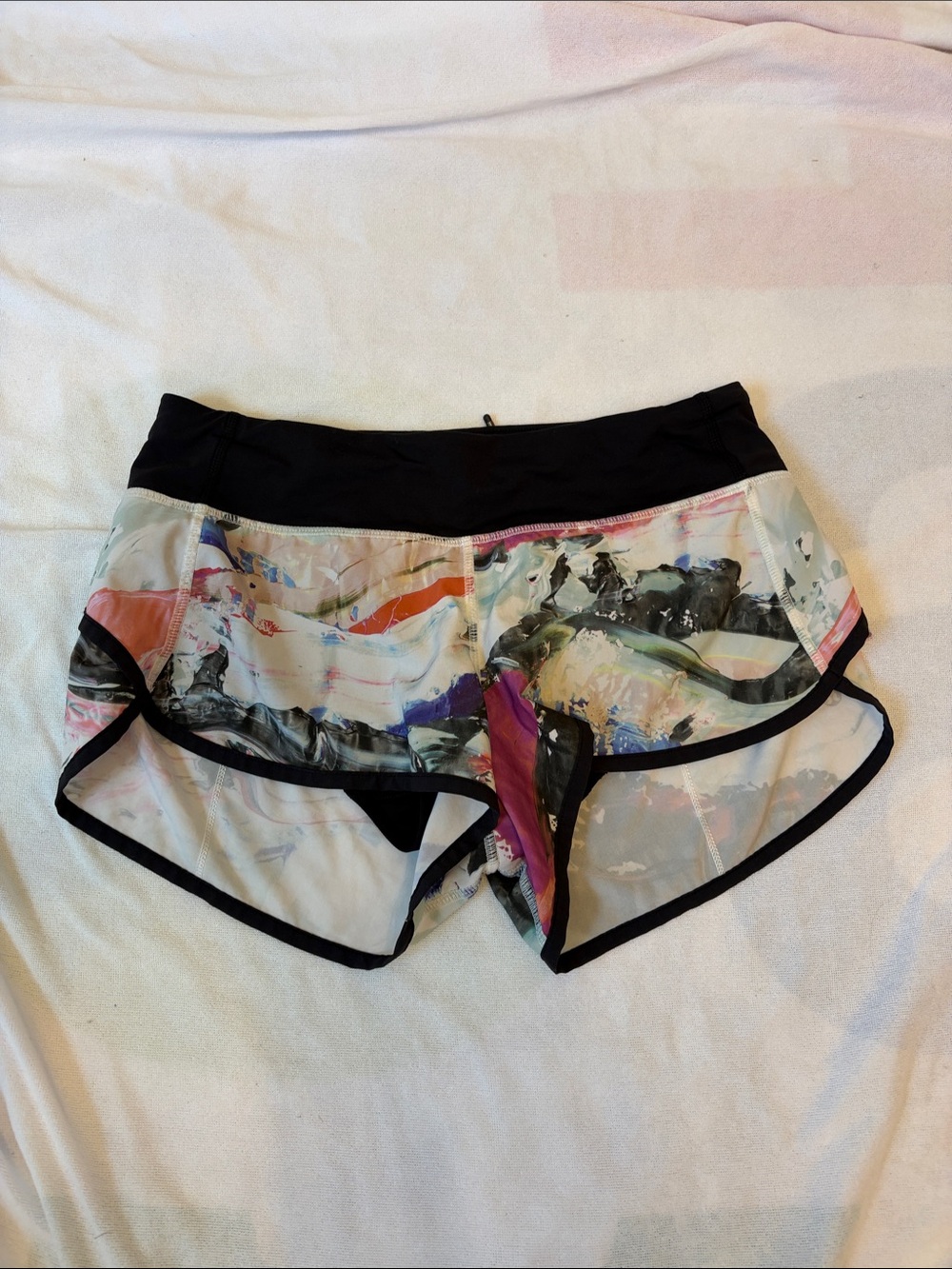 Lululemon Speed Shorts Pigment Wave